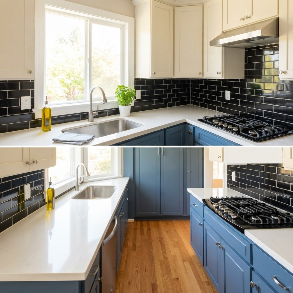 Kitchen Deep Clean after cleaning